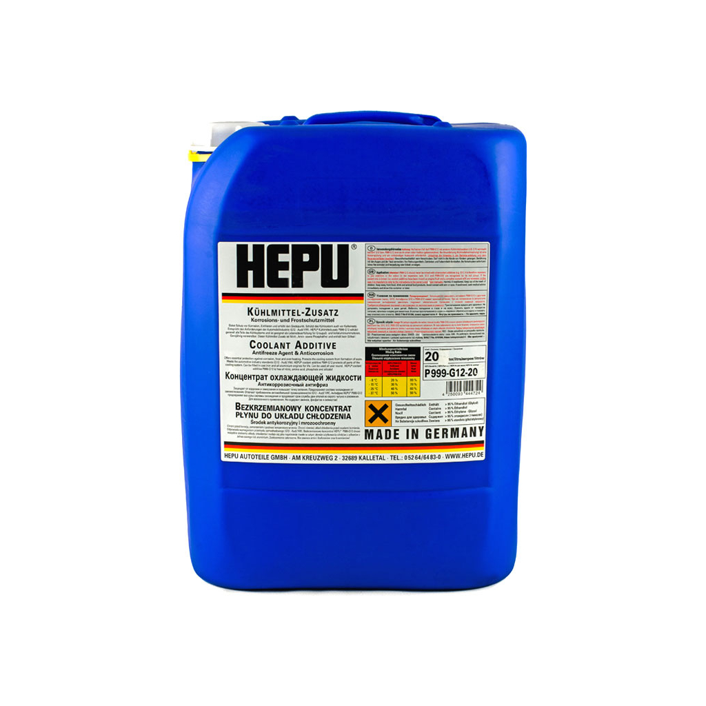 Антифриз HEPU G12 20л red (P999-G12-020) - зображення 1