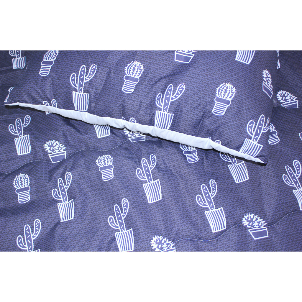 Ковдра MirSon Набір Tencel Зима №3701 Print Line Thomas + 2 подушки середні 155х215+2х50х70 (2200004848426) - зображення 9
