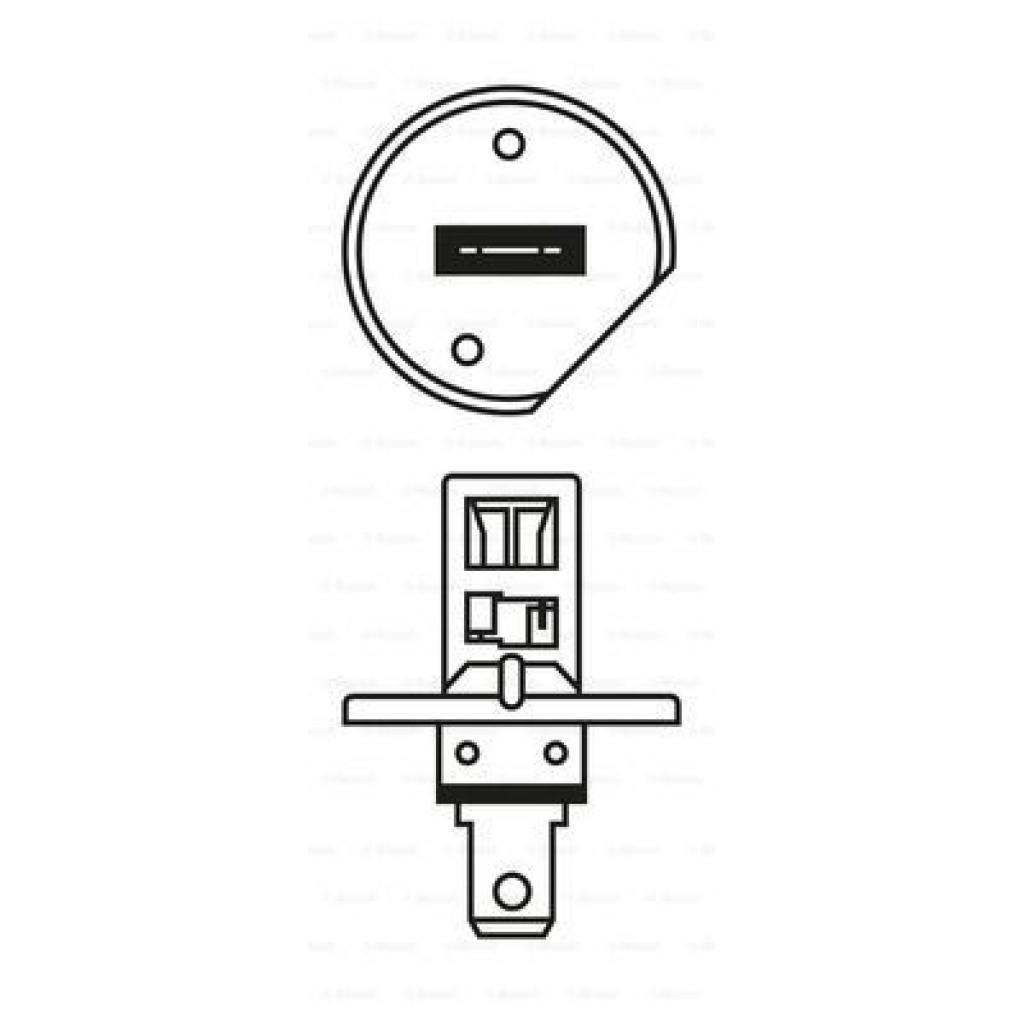 Автолампа Bosch галогенова 55W (1 987 302 801) - изображение 6