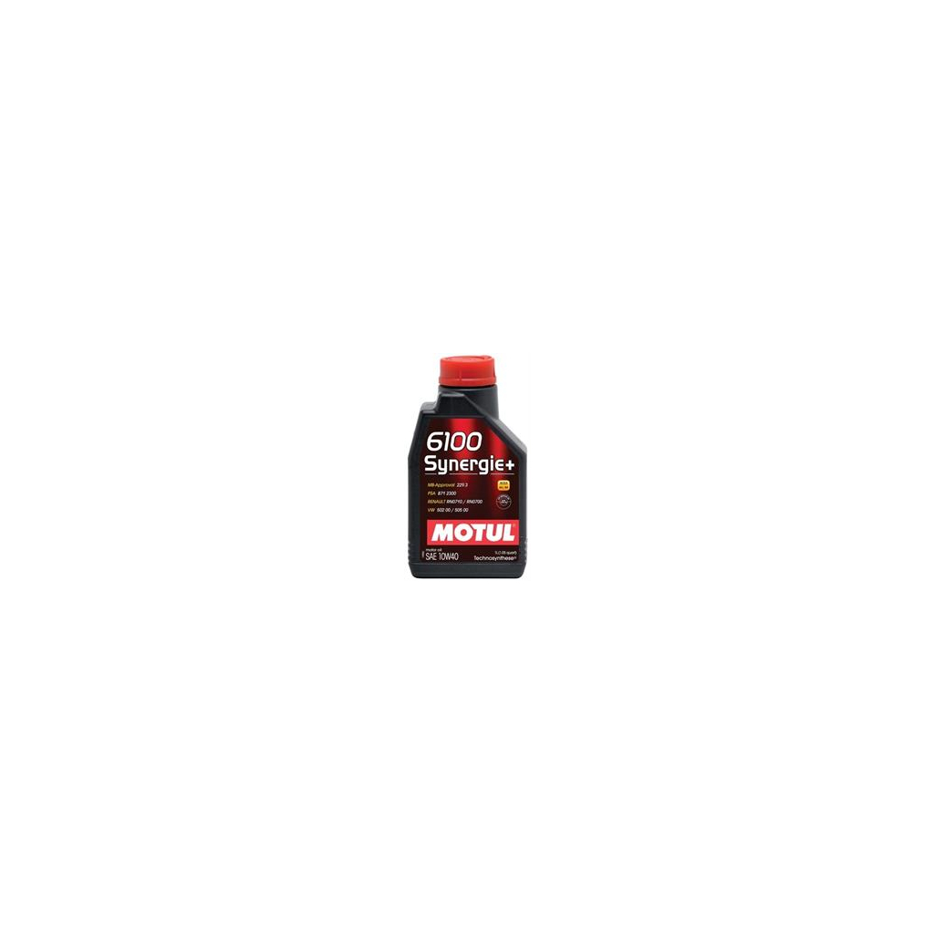 Моторна олива MOTUL 6100 Synergie+ 10w40 1л (839411) - зображення 1