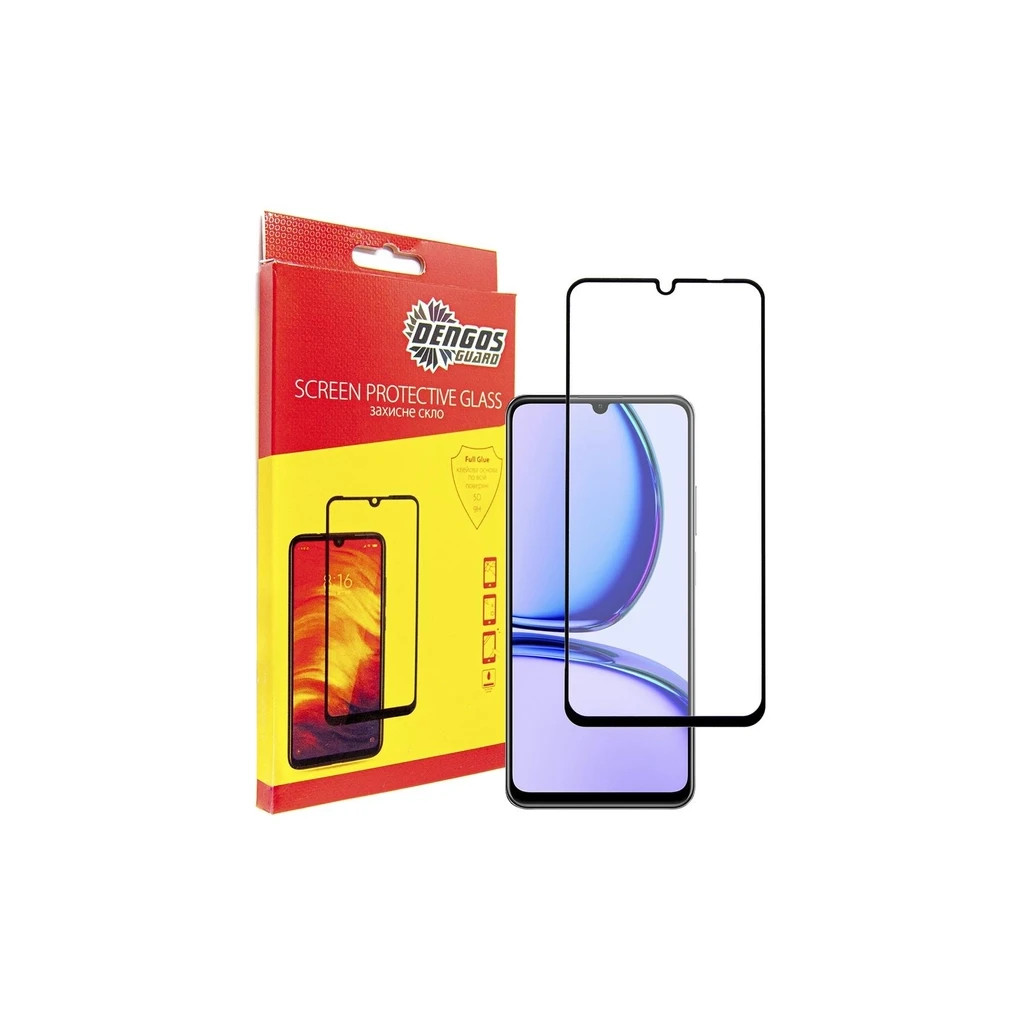 Чохол до мобільного телефона Dengos Kit for Realme C51 case + glass (Mint) (DG-KM-61) - зображення 4