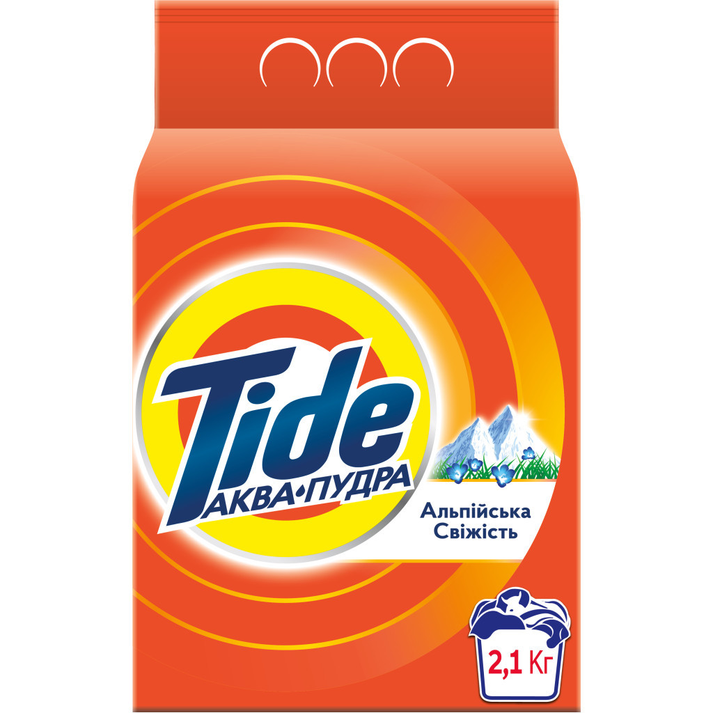 Пральний порошок Tide Аква-Пудра Альпійська свіжість 2.1 кг (8006540534304) - изображение 1