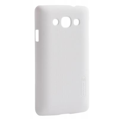 Чохол до мобільного телефона Nillkin для LG L60/X145 - L60/X135/Super Frosted Shield/White (6218439) - зображення 1