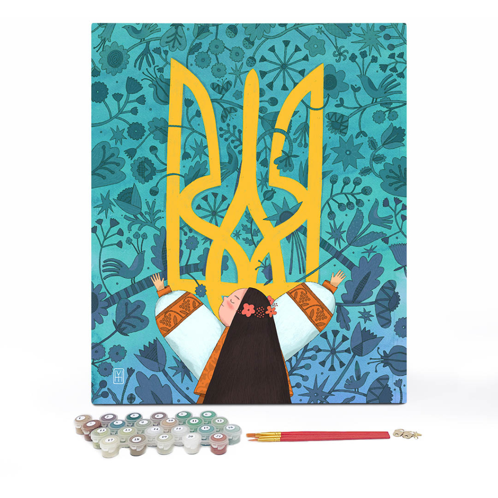 Картина по номерам Orner Україна в обіймах 40x50 см (orner-1732) - изображение 2