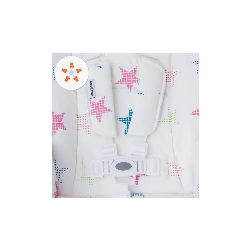 Стілець для годування Babytiger Benji Pink (5902533915170) - зображення 11