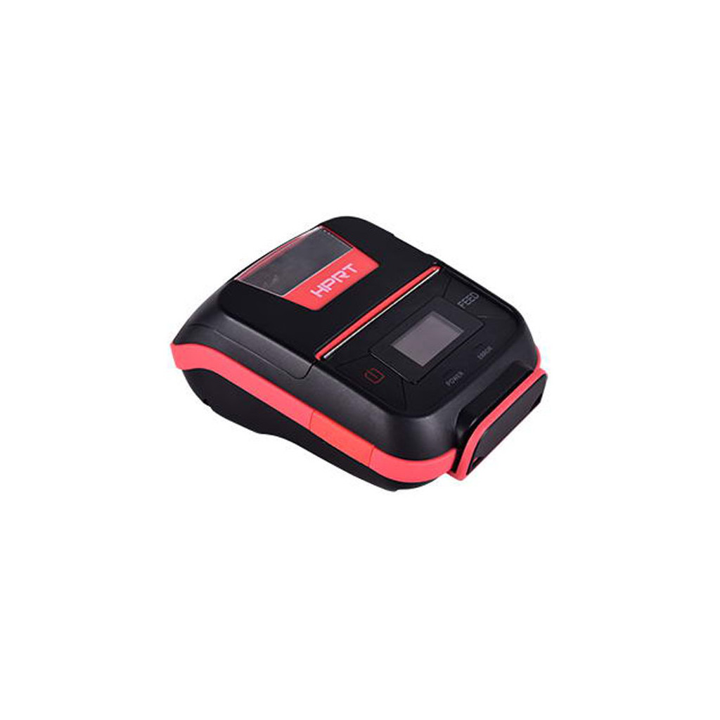 Принтер чеків HPRT HM-E300 мобільний, Bluetooth, USB, червоний+чорний (14656) - зображення 3