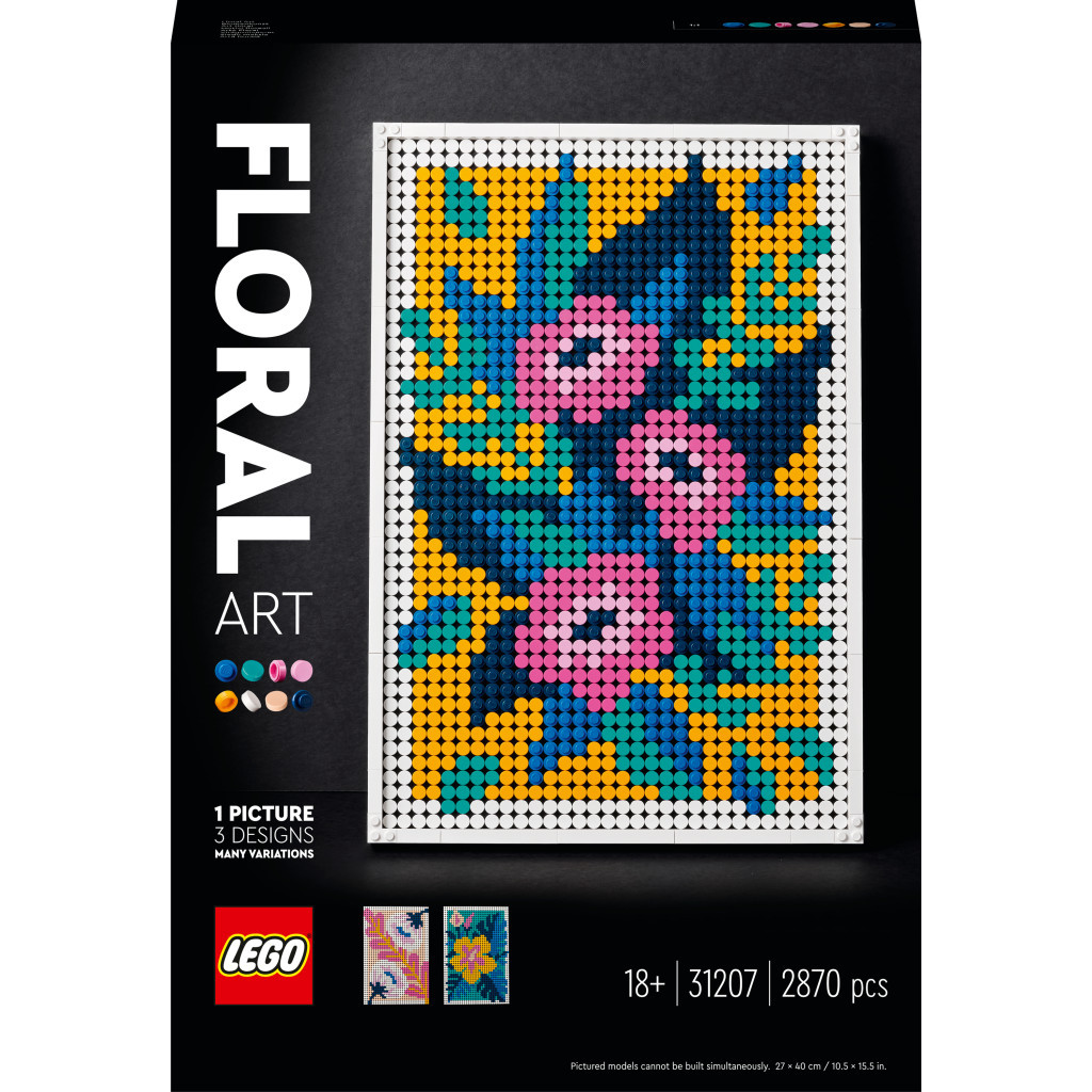 Конструктор LEGO ART Квіткове мистецтво (31207) - зображення 1