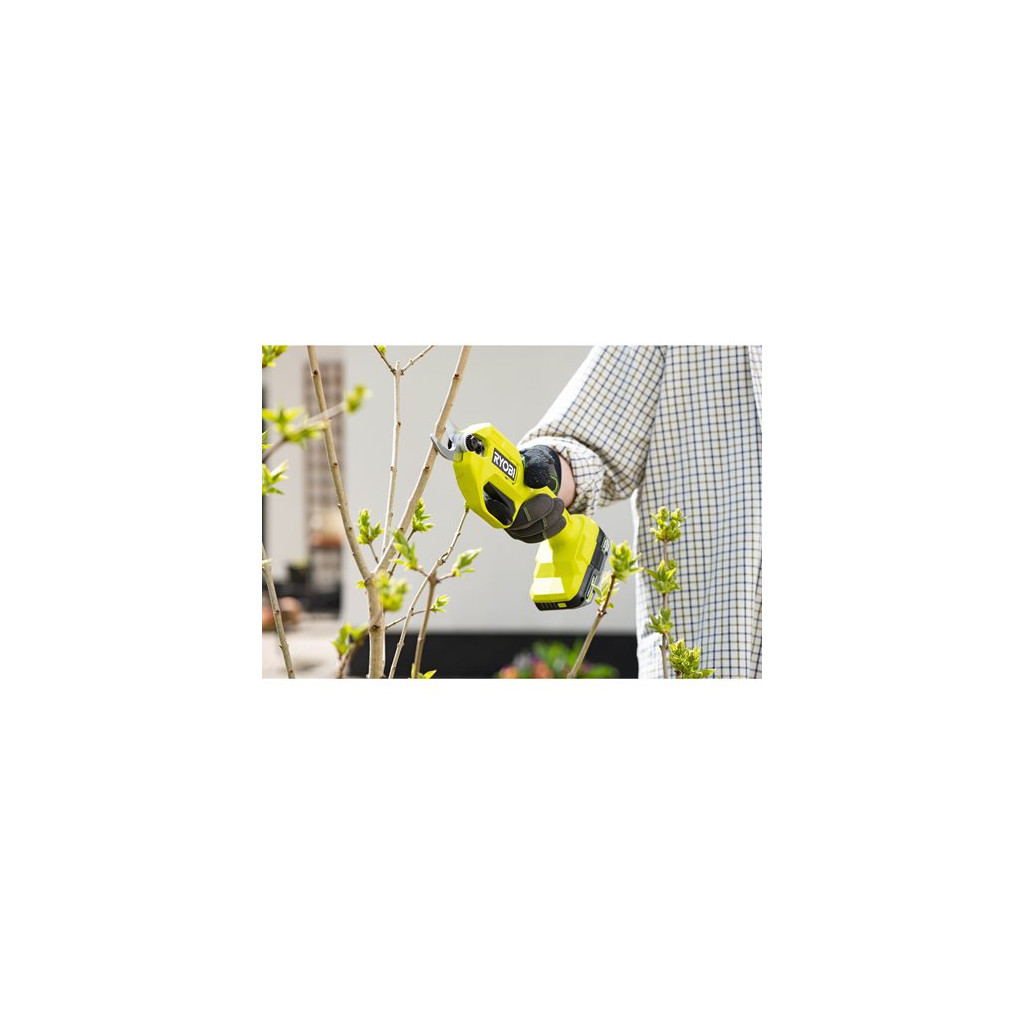 Кущоріз Ryobi сучкоріз RY18SCA-0, 18В ONE+, d 25мм, (без АКБ та ЗП) (5133005024) - зображення 10