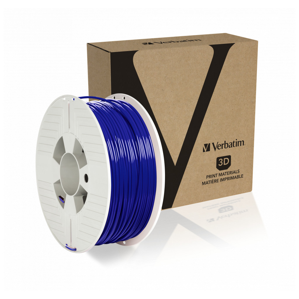 Пластик для 3D-принтера Verbatim PETG, 2,85 мм, 1 кг, blue (55063) - зображення 3