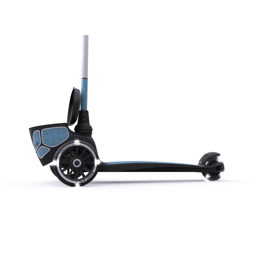 Самокат Scoot&Ride Highwaykick-2 LED сталевий (SR-210201-STEEL) - зображення 4