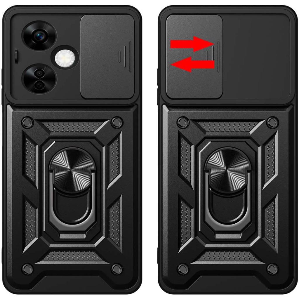 Чохол до мобільного телефона BeCover Military OnePlus Nord CE 3 Lite 5G Black (713548) - зображення 2