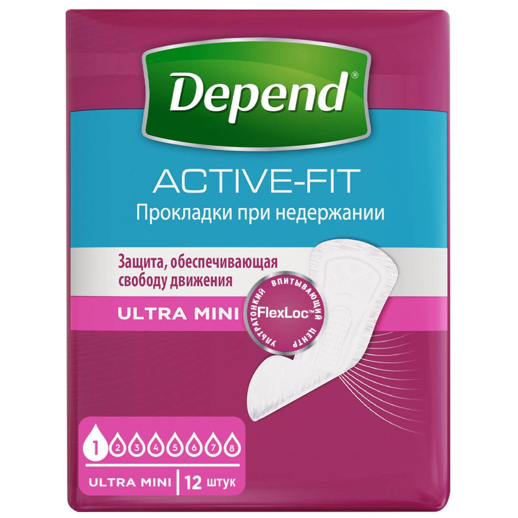 Урологічні прокладки Depend Ultra Mini Liner 12 шт. (5029053547916) - зображення 3
