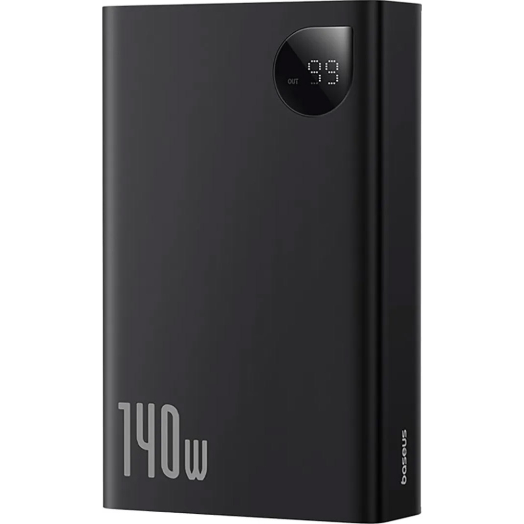 Батарея універсальна Baseus Adaman Metal Digital Display 24000mAh 140W, Black (P10021508113-00) (P10021507112-02) - зображення 1
