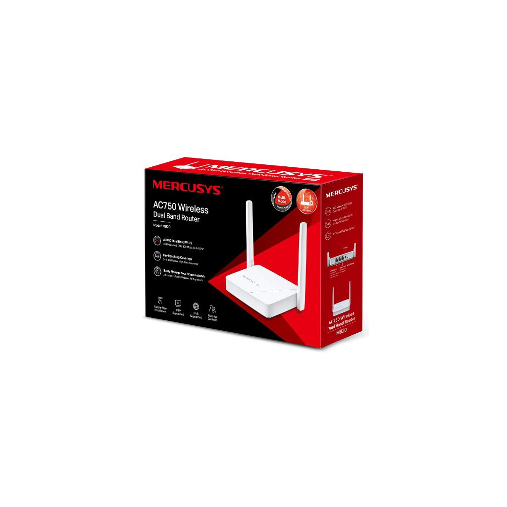 Маршрутизатор Mercusys MR20 - изображение 10