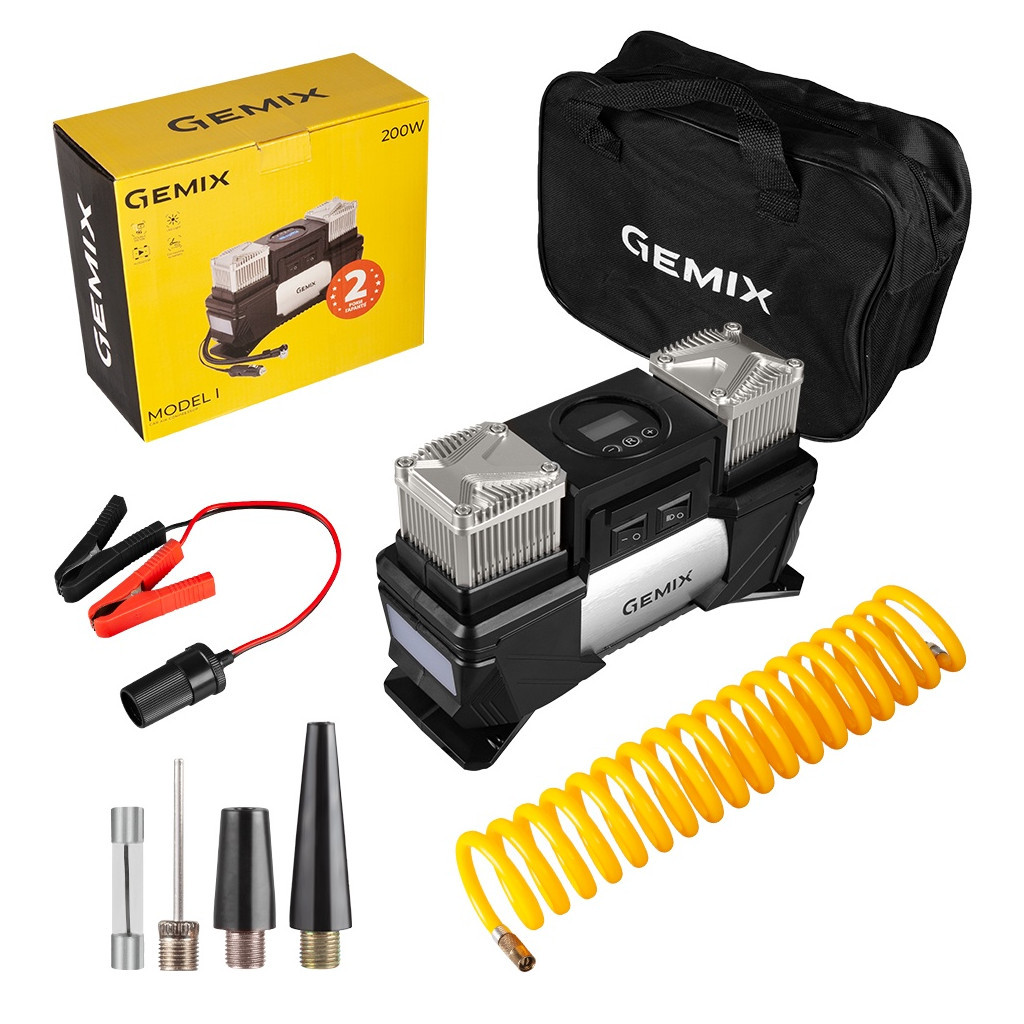 Автомобільний компресор Gemix Model I (10700098) - зображення 2