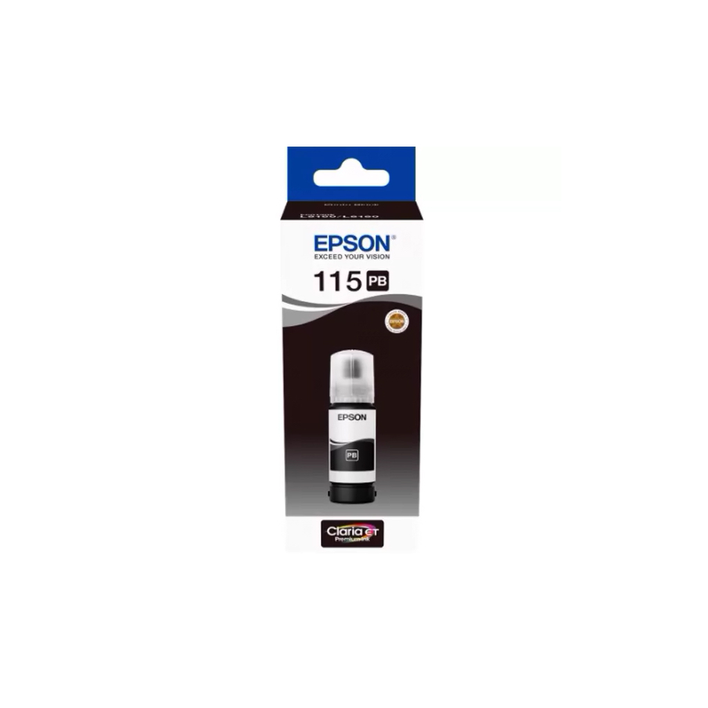 Контейнер з чорнилом Epson 115 EcoTank PhotoBlack (C13T07D14A) - зображення 1