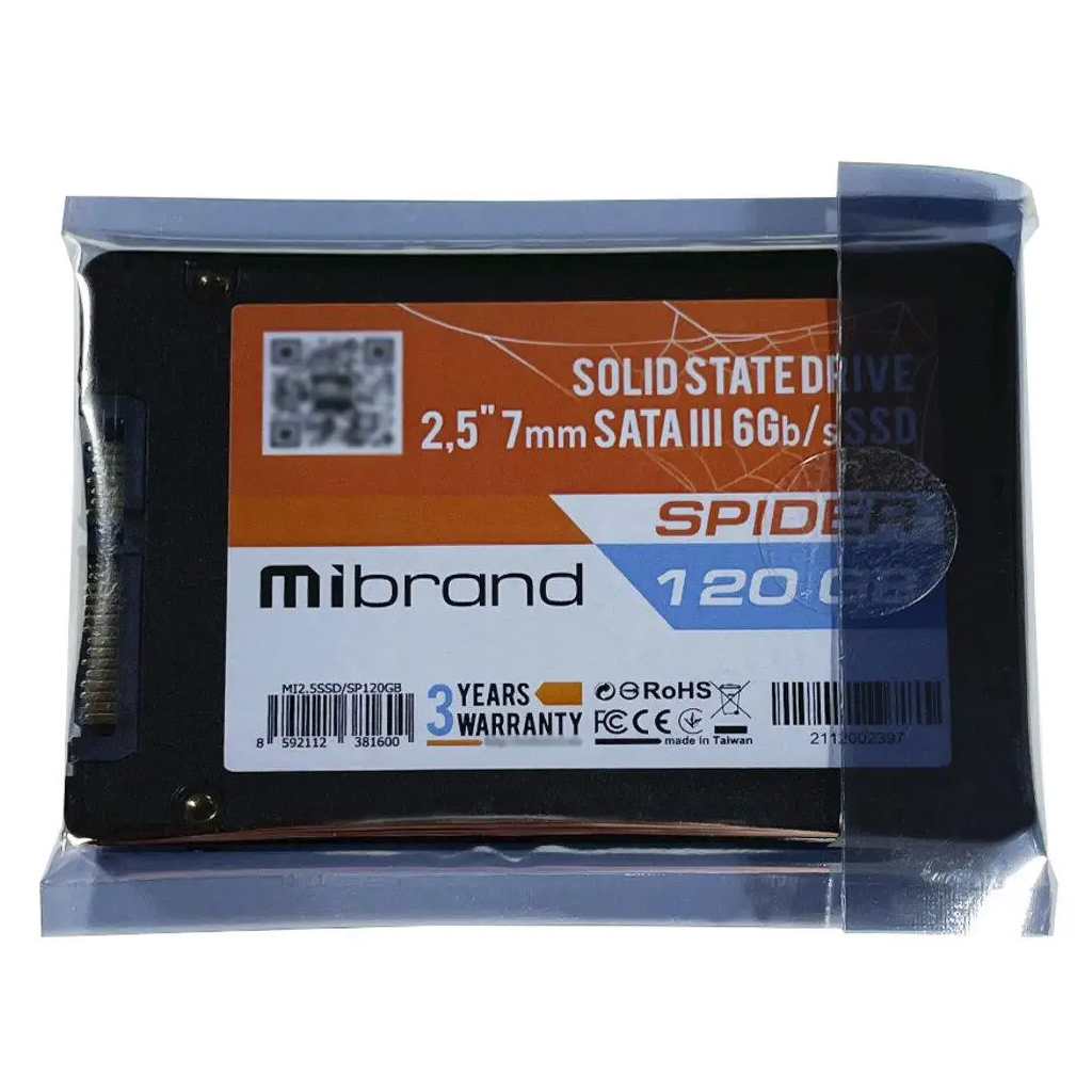 Накопичувач SSD 2.5" 120GB Mibrand (MI2.5SSD/SP120GBST) - зображення 4