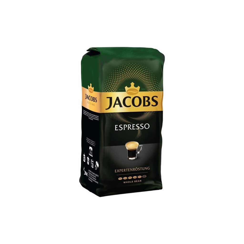 Кава Jacobs Espresso в зернах 1 кг (prpj.39187) - изображение 2