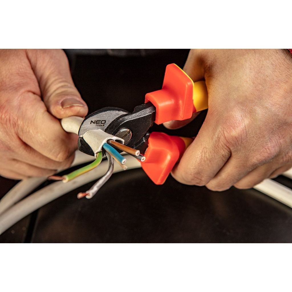 Кабелеріз Neo Tools діелектричний, 160 мм, 1000V, CrV (01-233) - зображення 5
