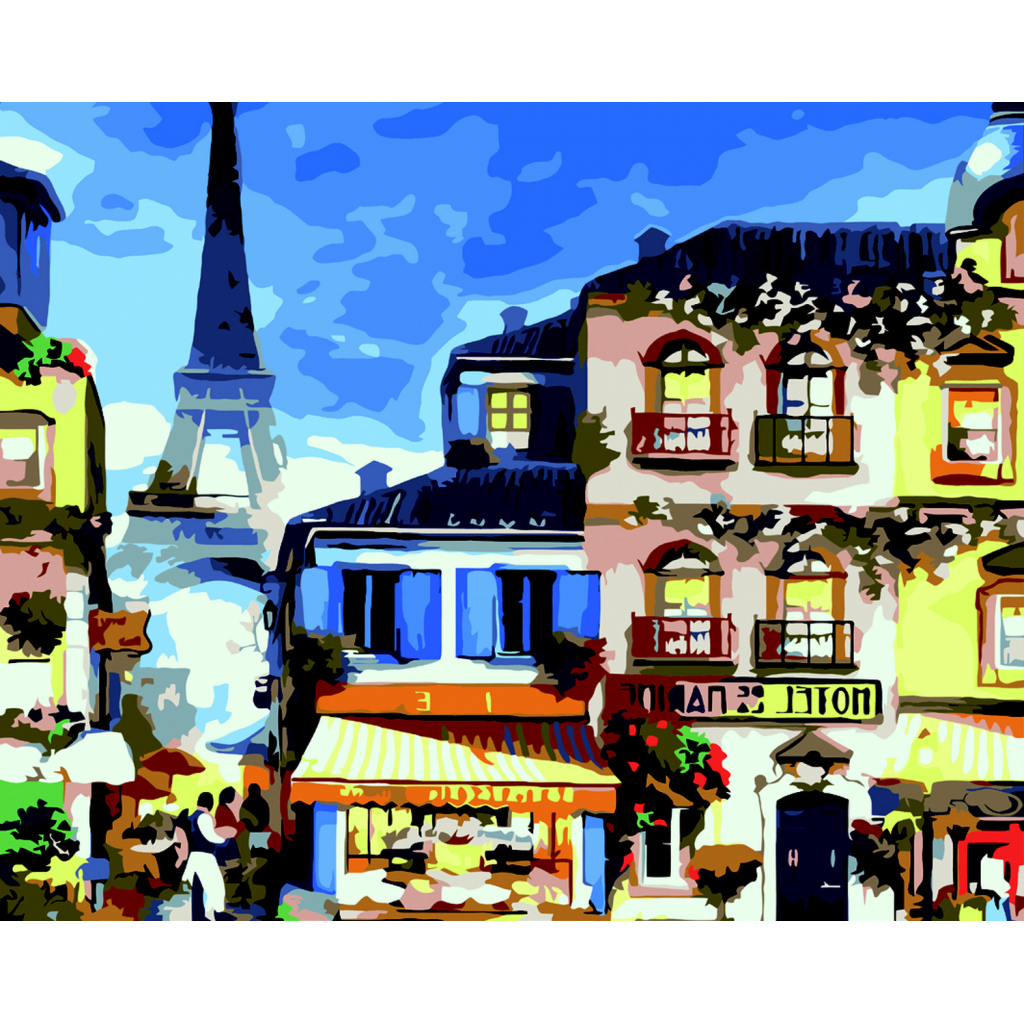 Картина по номерам ZiBi Париж 40*50 см ART Line (ZB.64167) - зображення 1
