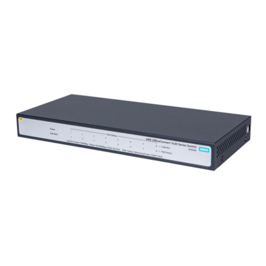 Комутатор мережевий HP 1420-8G-PoE+ (JH330A) - зображення 1