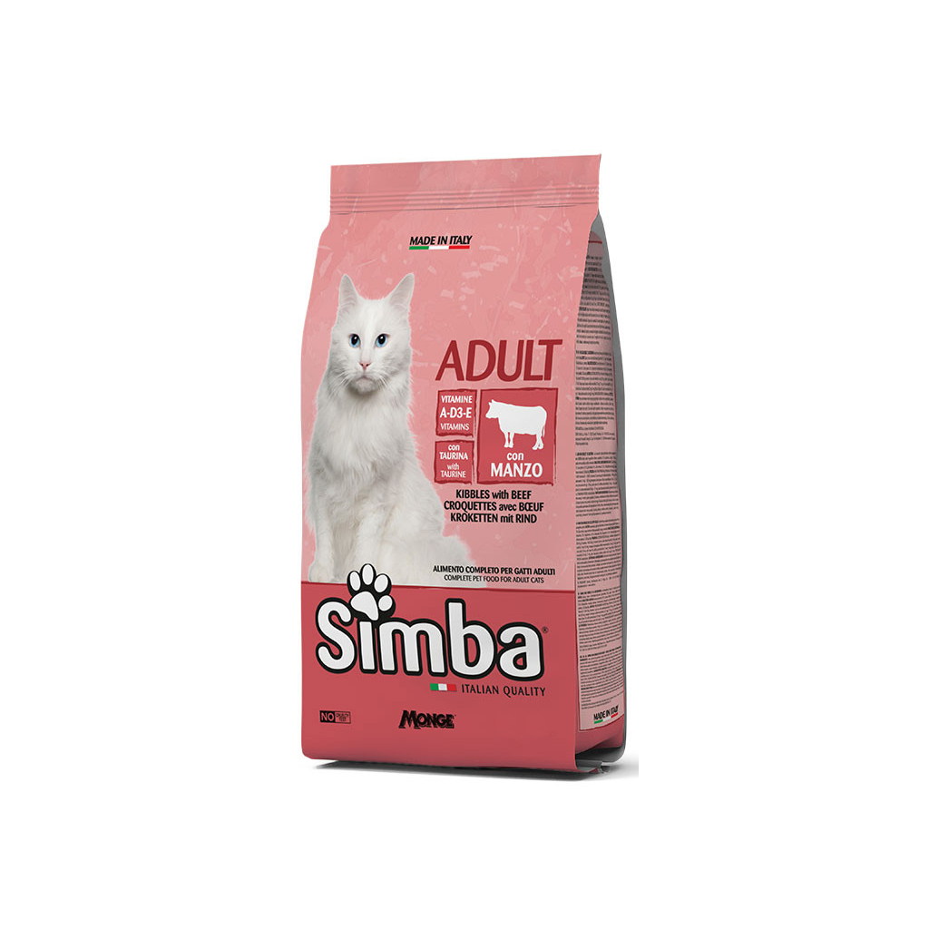 Сухий корм для кішок Simba Cat яловичина 20 кг (8009470016094) - зображення 1