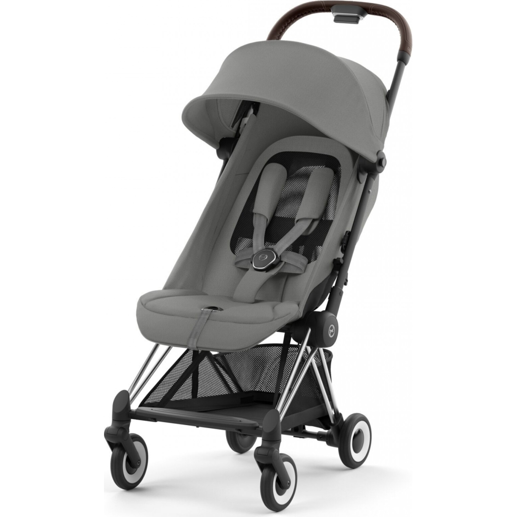 Коляска Cybex Coya Chrome Dark Brown Mirage Grey (522004395) - зображення 2