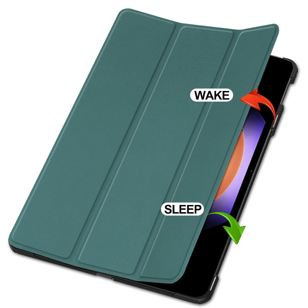 Чохол до планшета BeCover Smart Case Xiaomi Pad 6S Pro 12.4" Dark Green (711085) - зображення 6