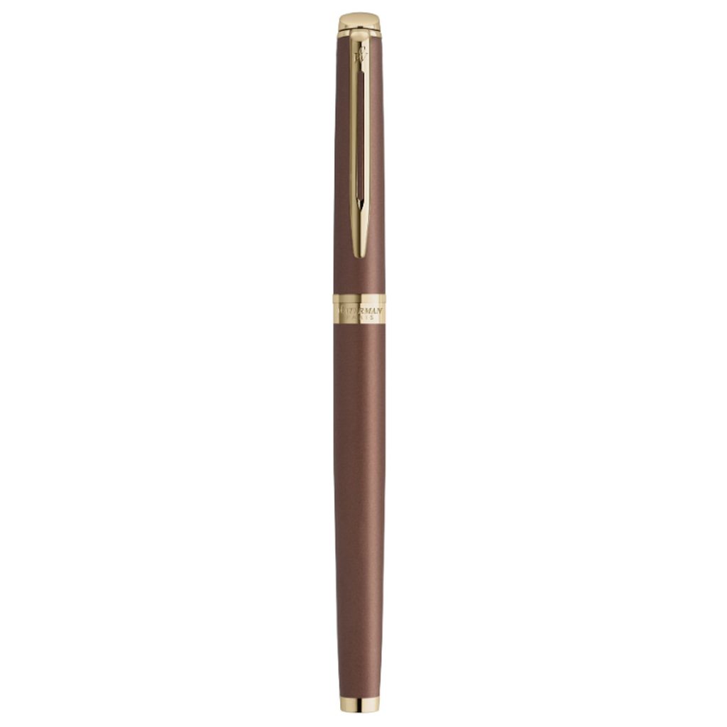 Ручка пір'яна Waterman HEMISPHERE Metallic Copper Red GT  FP F (12 092) - зображення 2
