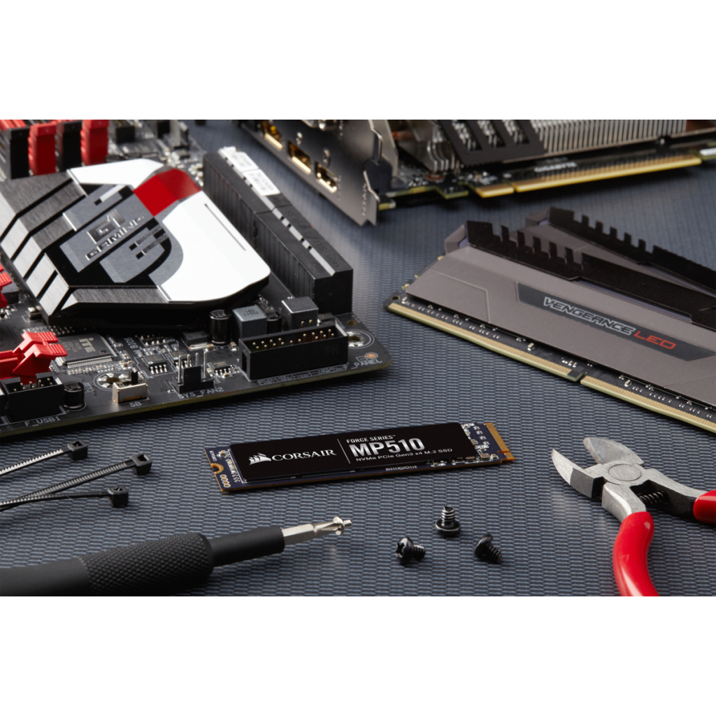 Накопичувач SSD M.2 2280 960GB MP510 Corsair (CSSD-F960GBMP510B) - зображення 7