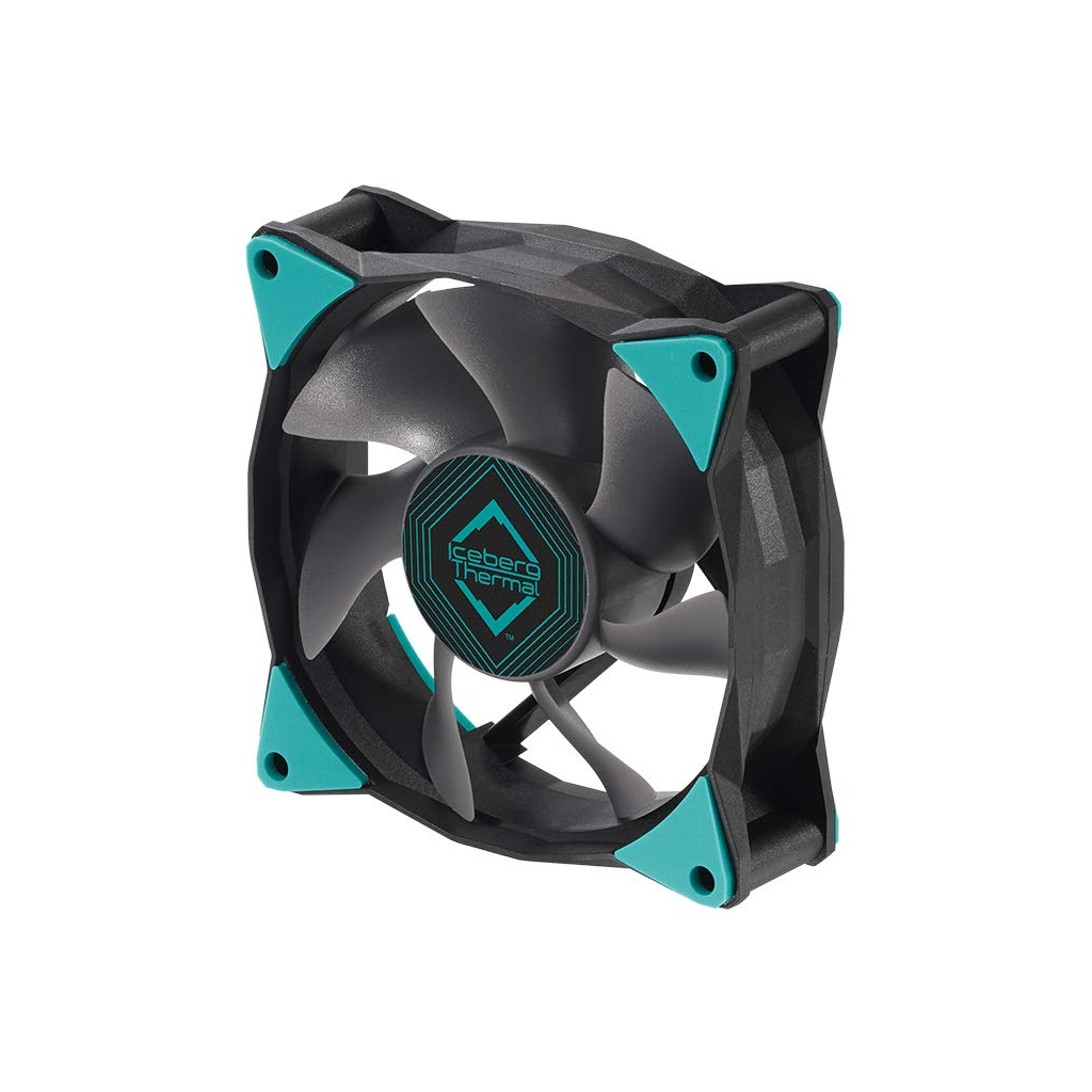 Кулер до корпусу Iceberg Group IceGALE 80mm Black (ICEGALE08-C0A) - зображення 1