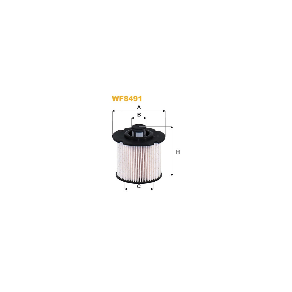 Фільтр паливний Wixfiltron WF8491 - зображення 1