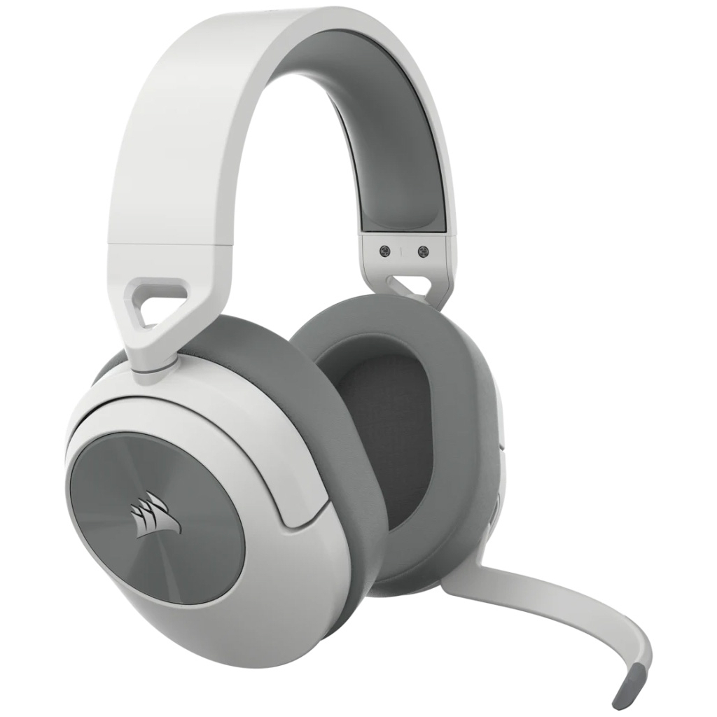Навушники Corsair HS55 Wireless Gaming Dolby 7.1 White (CA-9011281-EU) - зображення 3