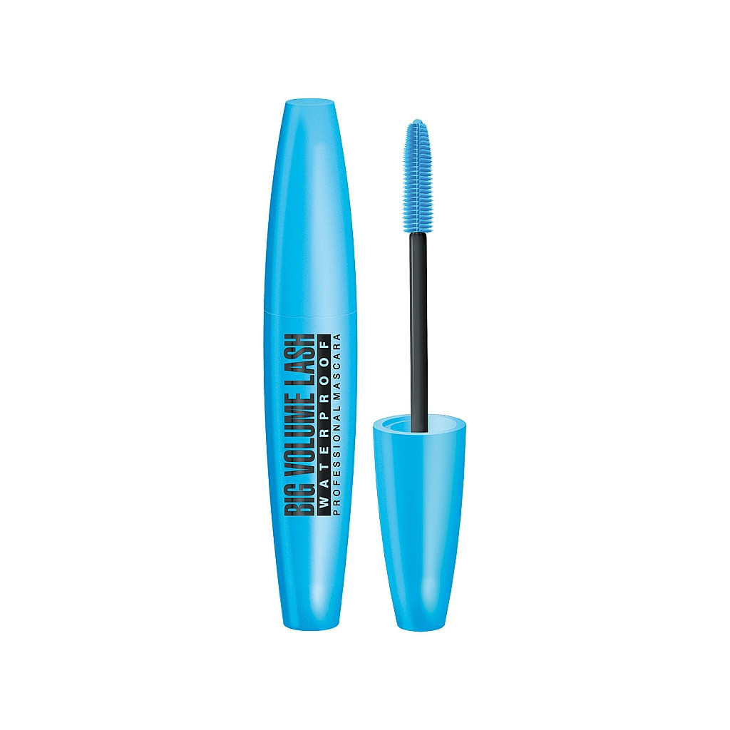 Туш для вій Eveline Cosmetics Big Volume Lash Waterproof Чорна 9 мл (5907609337191) - зображення 1