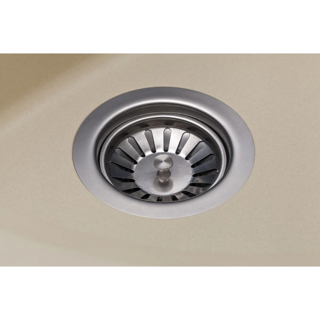 Мийка кухонна GRANADO RONDA ivory з сифоном (470*490mm.) (gr2204) - изображение 3