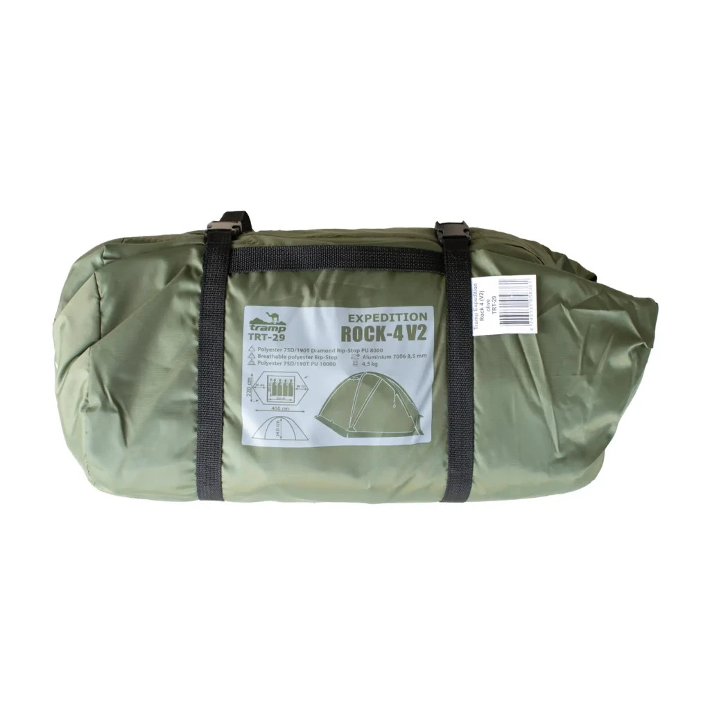 Намет Tramp Rock 4 V2 Green (UTRT-029-green) - зображення 11