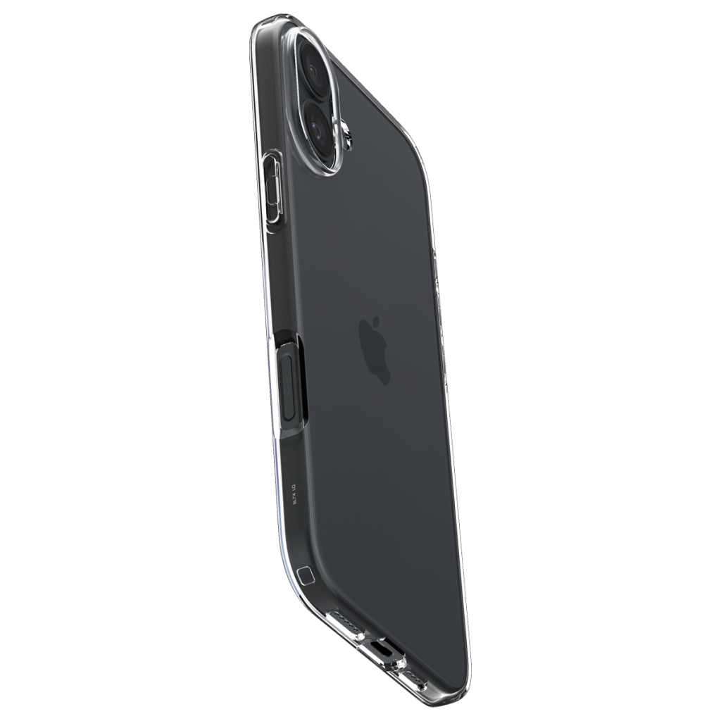 Чохол до мобільного телефона Spigen iPhone 16 Liquid Crystal Crystal Clear (ACS08190) - зображення 6