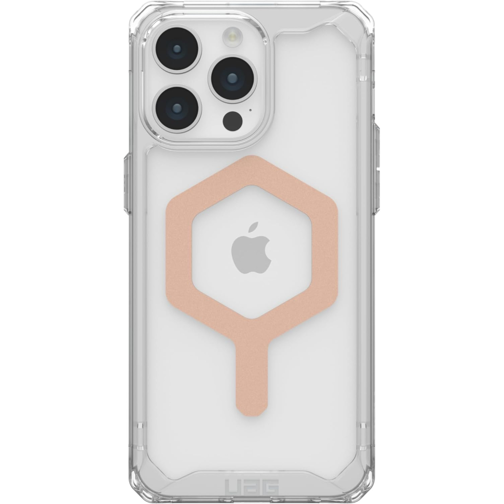 Чохол до мобільного телефона UAG iPhone 15 Pro Max Plyo Magsafe Ice/Rose Gold (114305114348) - зображення 1