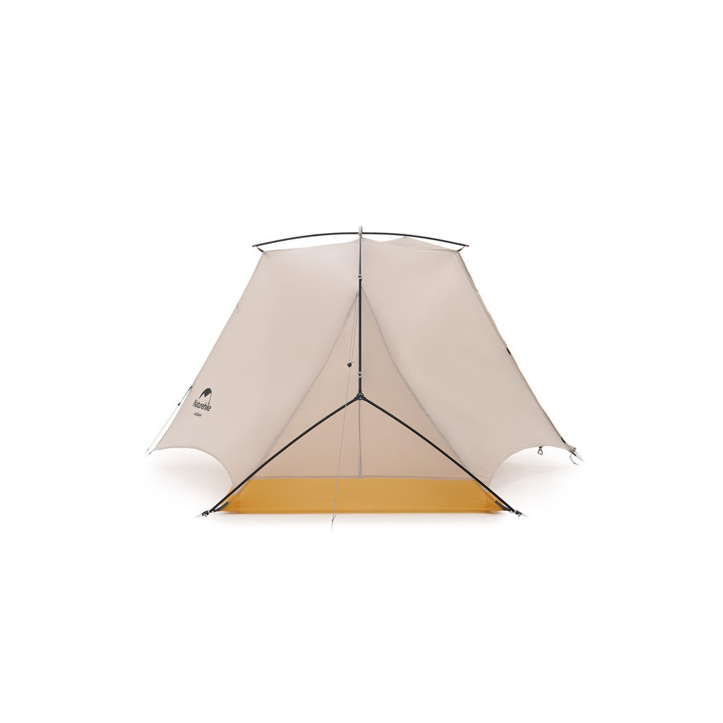 Намет Naturehike надлегкий одномісний NH21ZP003 сіро-жовтий (6927595775424) - зображення 3