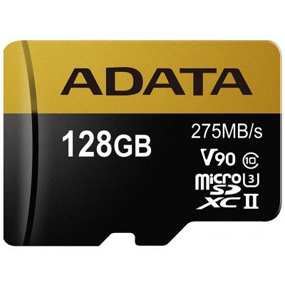 Карта пам'яті ADATA 128GB microSD class 10 UHS-II U3 (AUSDX128GUII3CL10-C) - зображення 1