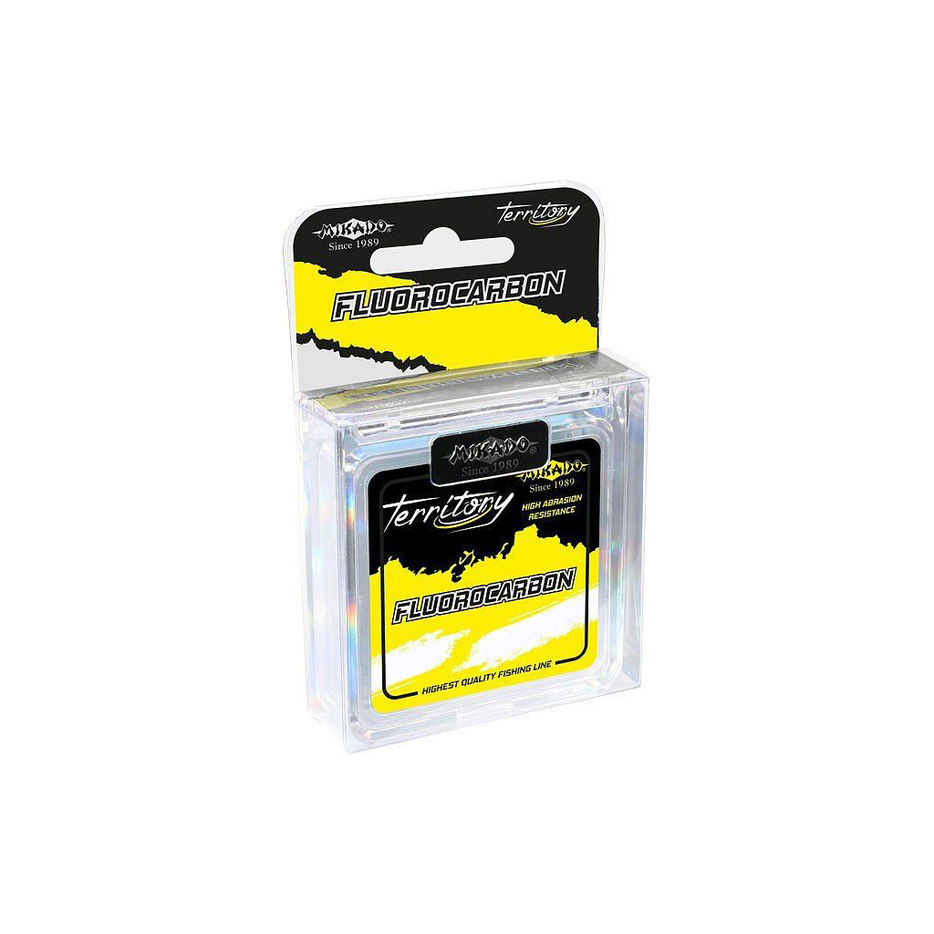 Волосінь Mikado Fluorocarbon Carp Territory 30 м 0,40 мм 6,8 кг Clear (ZFT-040) - зображення 1