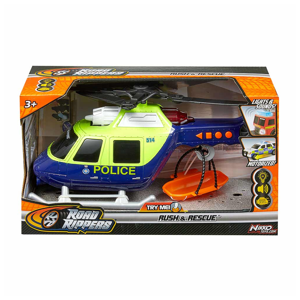 Машина Road Rippers Rush rescue Поліція (20243) - зображення 4