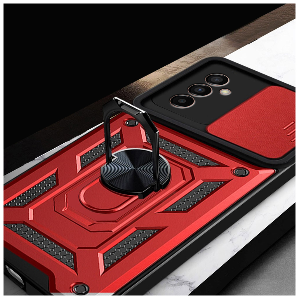 Чохол до мобільного телефона BeCover Military Samsung Galaxy A14 4G SM-A145/A14 5G SM-A146 Red (709148) - зображення 3