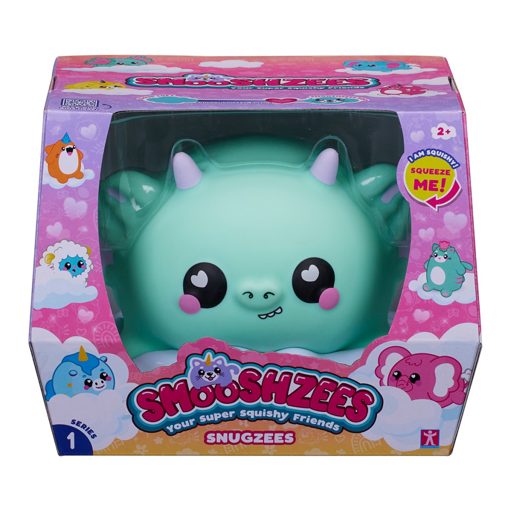 Антистрес Smooshzees серії Snugzees - Дракон Джейд (08235) - изображение 7