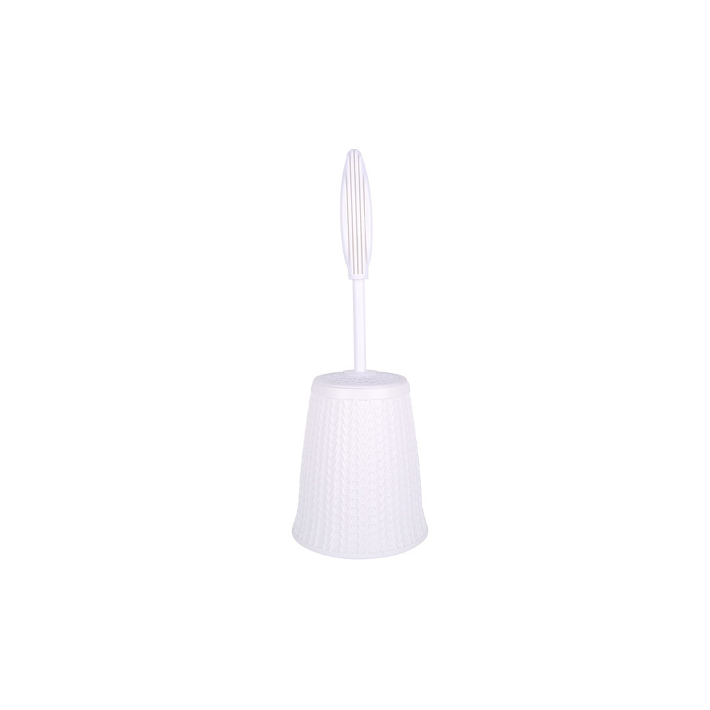 Йоржик для унітазу Violet House Віолетта White (2066629680014) - зображення 1