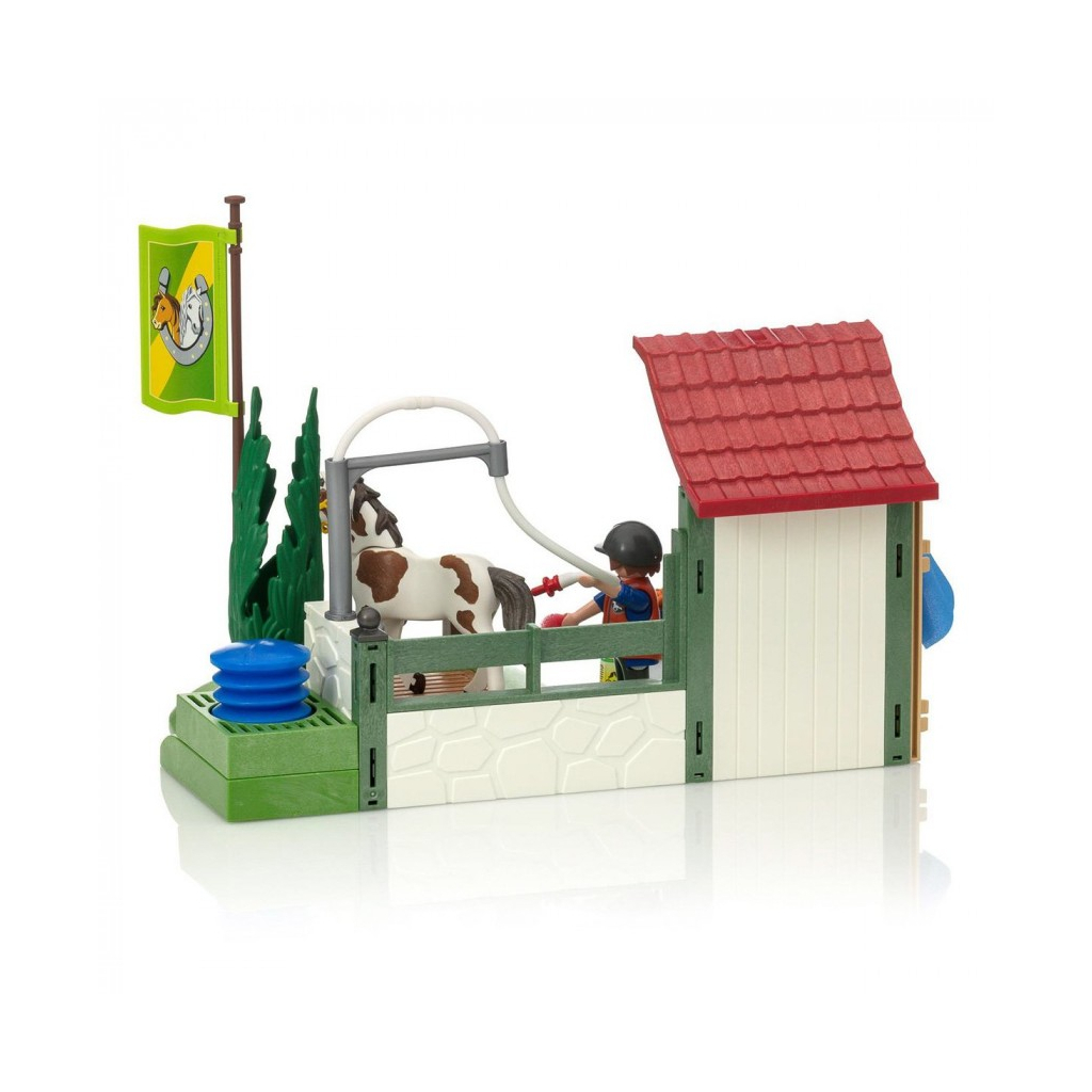 Конструктор Playmobil Велика кінна ферма (6333969) - зображення 8
