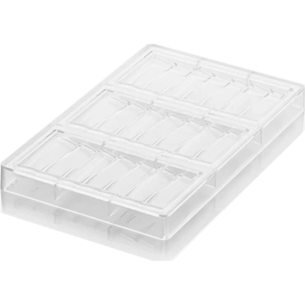 Форма для шоколаду Silikomart Onda T 150x70 h11 мм 3 шт (CH002) - зображення 1