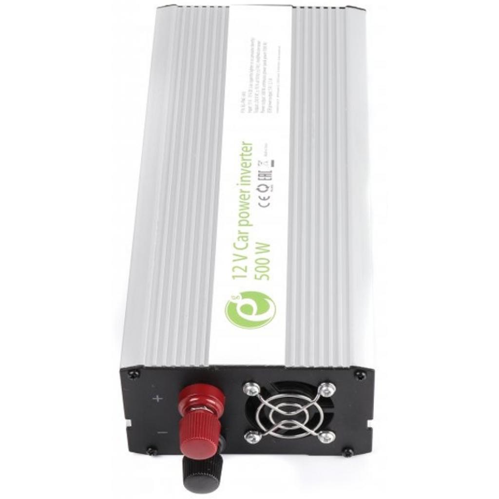 Автомобільний інвертор EnerGenie 12V/220V 500 Вт (EG-PWC-043) - зображення 2