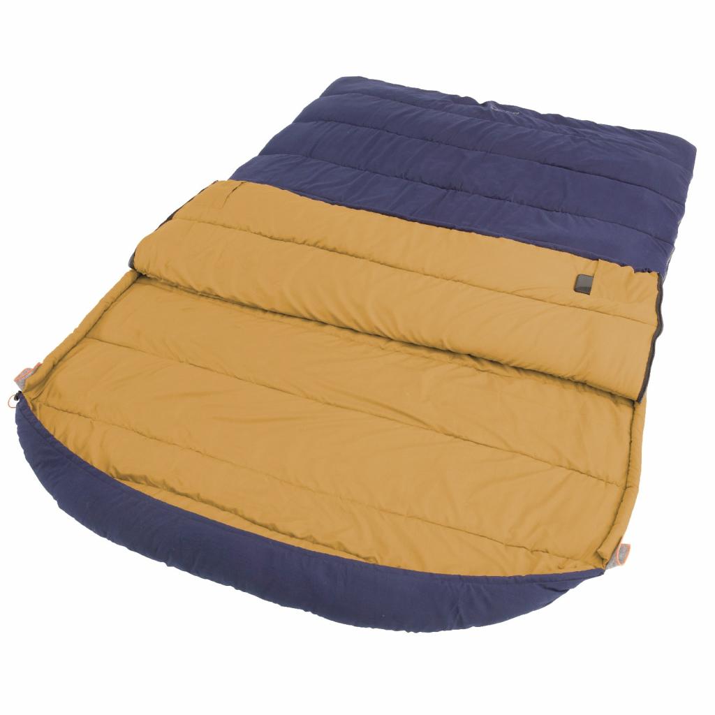 Спальний мішок Easy Camp Moon Double/+5°C Blue (Right) (928328) - зображення 2