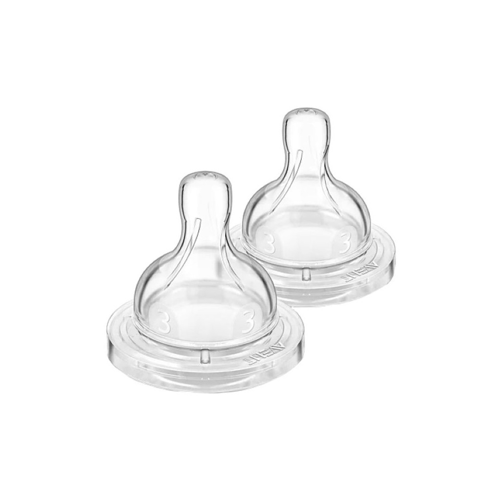 Соска Philips AVENT Анти-Колік, середній потік 3+ міс 2 шт (SCY763/02) - изображение 1